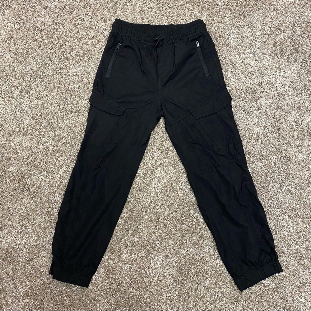 Colorful Planet Black Cargo Joggers Youth/Kids/Boys Size 8